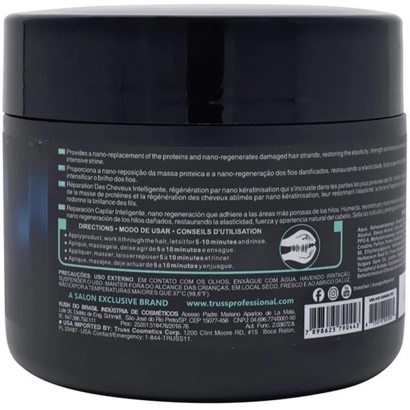 BUNDLE TRUSS Deluxe Prime Hair Treatment Spray & Truss Net Mask Intensive Repair - Picture 16 of 16
